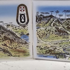 Stickers - One depicting the Ogwen Valley and one focusing on Tryfan